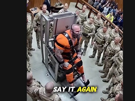 LEFT TO RIGHT: Ilia Malinin, Jan 2026 (OK McCausland); Computer-generated convict in fake courtroom video (FearFeedUSA); Art director/writer Forest Abruzzo*; Hermès GenAI Ben Franklin (Primordial Soup); Hats Illustration (Linda Merad for Hermès); Judge Anna Blackburne-Rigsby* (*Courtesy of Artist)