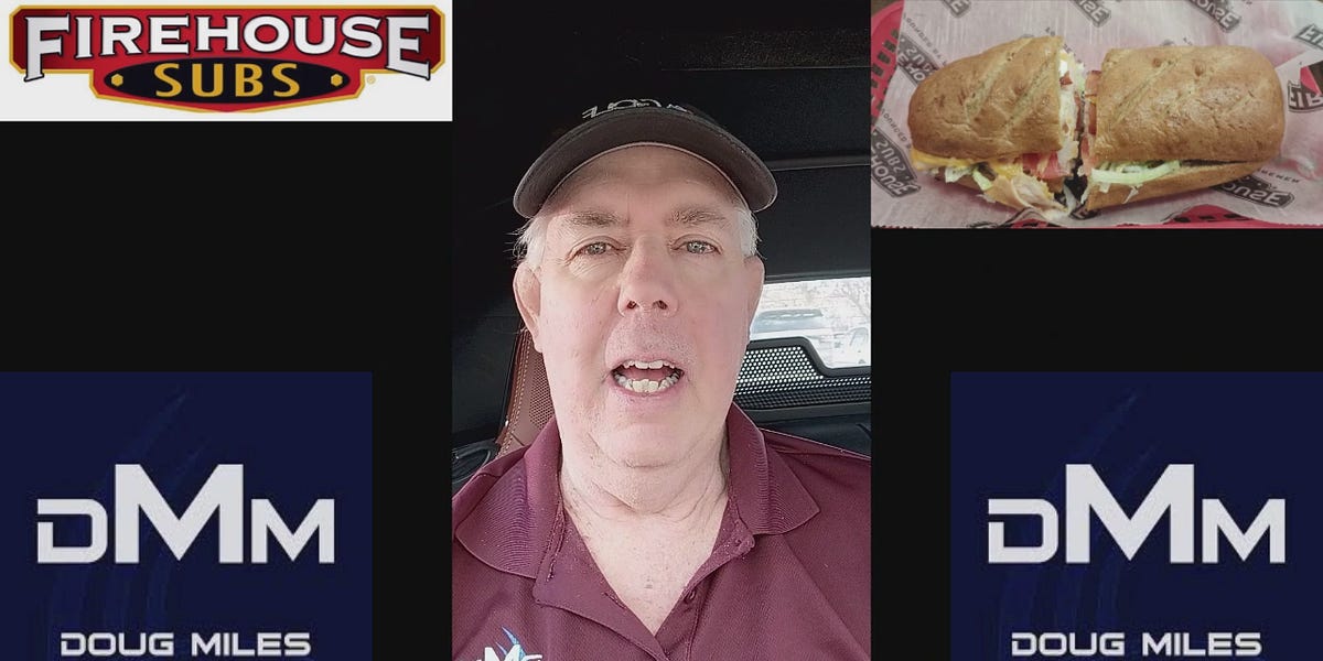 "On the Town with Suz and Doug" Review Firehouse Subs New Chicken Cheddar Bacon Sandwich