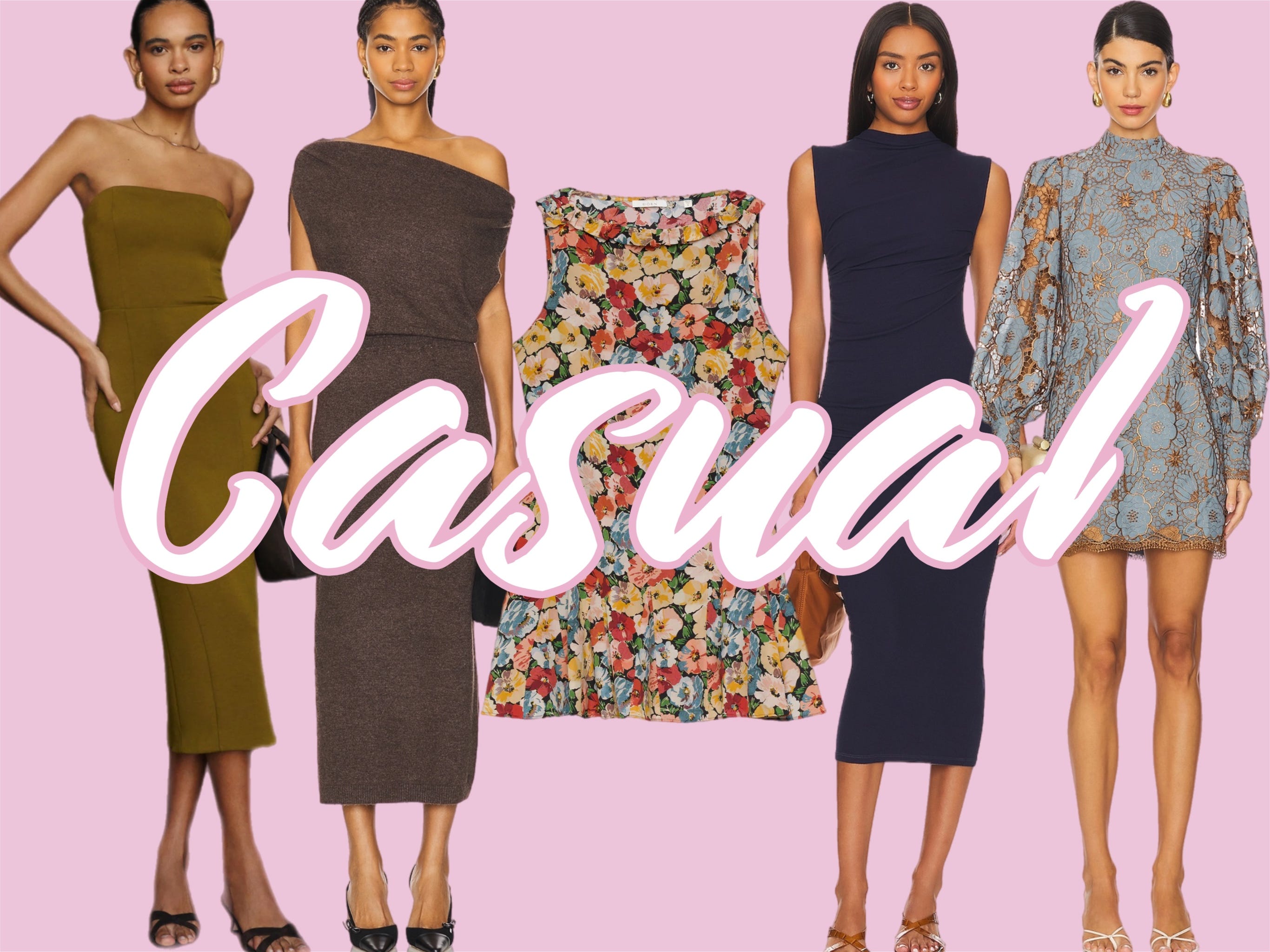 Best Fall Wedding Guest Dresses - by Cat Ward