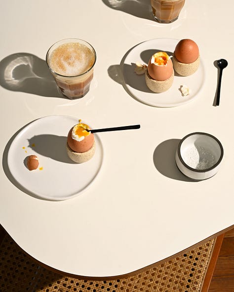 eggs + capps, oslo on couch, seco, the four horsemen, lag&c, ayoh!