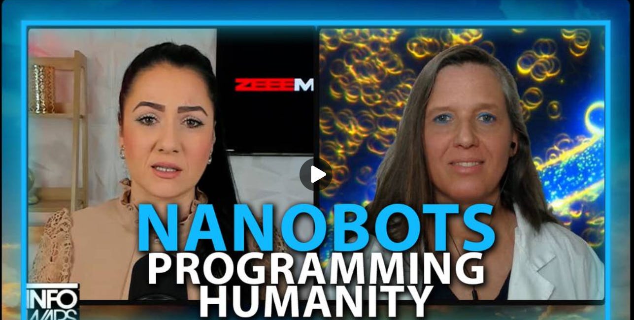 Nanobots et programmation humaine : entretien avec Maria Zeee dans l’émission d’Alex Jones – Infowars