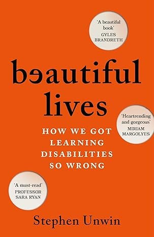 Cover is a bold orange with the title in black and the subtitle in a beige white. The 'e' in Beautiful is spelled backwards. Cover is a bold orange with the title in black and the subtitle in a beige white. The 'e' in Beautiful is spelled backwards.