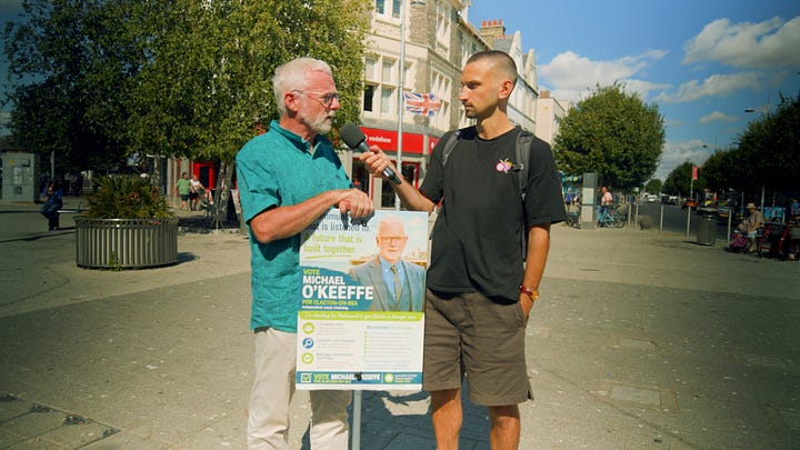 Meeting some of the many, many, candidates in the by-election