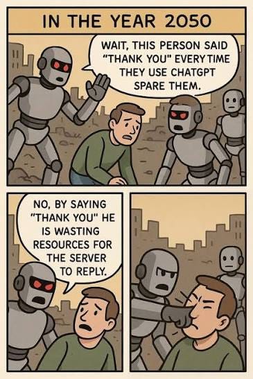 wasting computing power with polite phrases wasting computing power with polite phrases