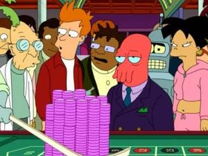 Of course Zoidburg's into banking Of course Zoidburg's into banking