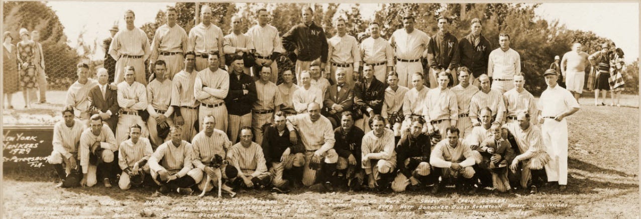 1929 Yankees