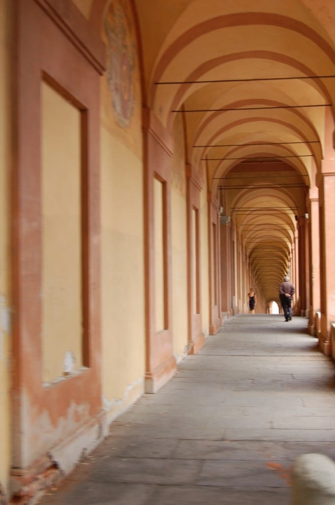 Six hundred and sixty six arches make up the famous 3.8km Portico of San Luca