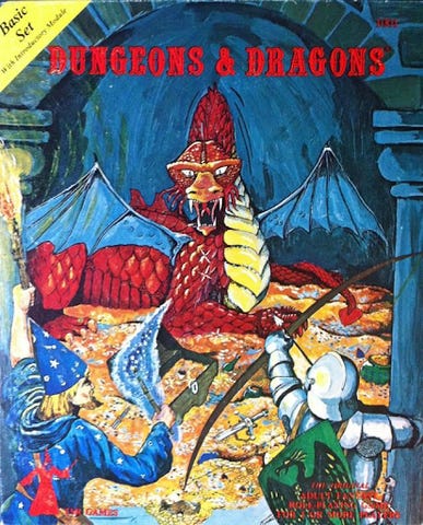 A comparative history of Dungeons & Dragons - Holmes Basic D&D - 1977 –  Leyline Press