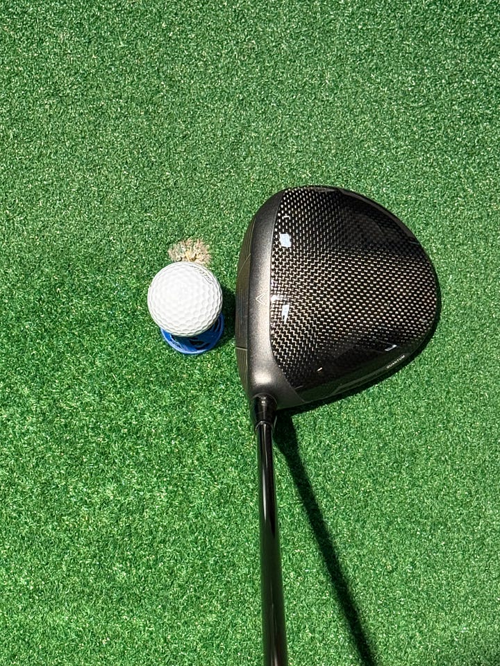 two photos of the Callaway Quantum Max