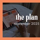 the plan - september 2025
