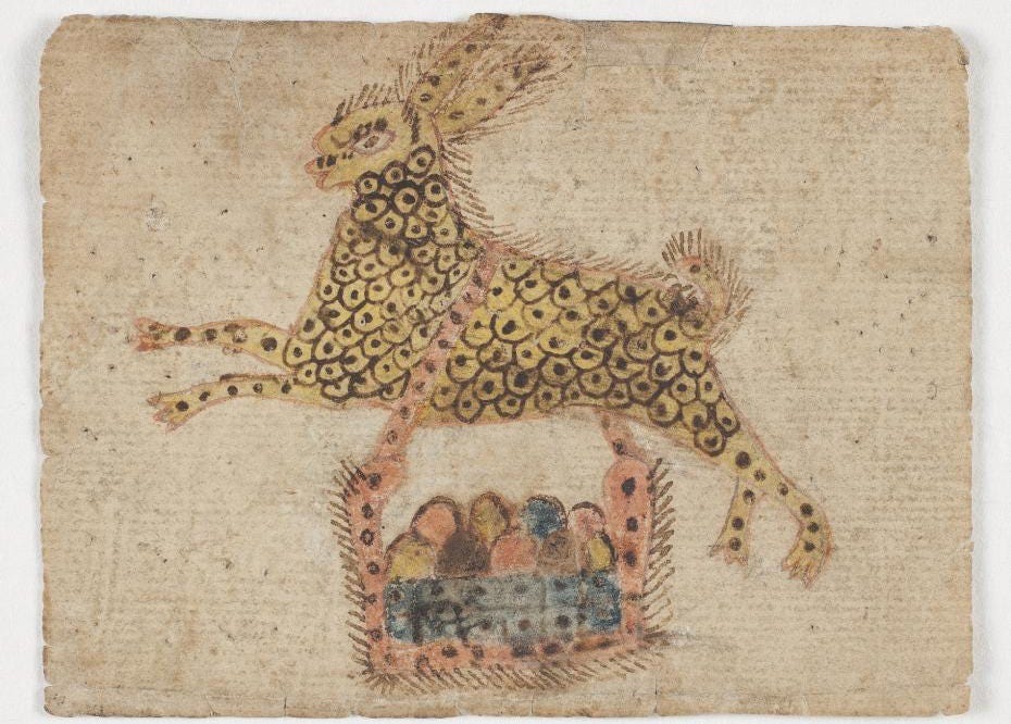 A drawing of a rabbit jumping over a basket
AI-generated content may be incorrect. A drawing of a rabbit jumping over a basket
AI-generated content may be incorrect.