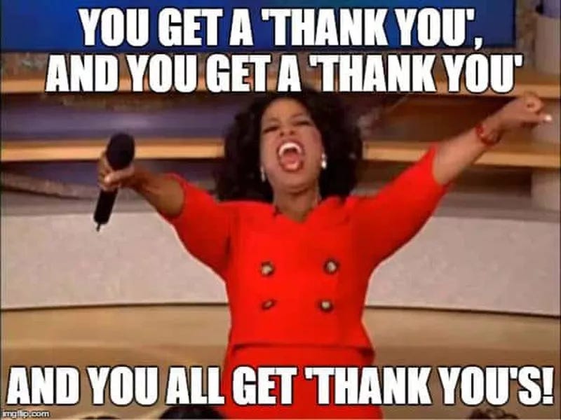 Funny Thank You Memes to Show Your Appreciation | FamilyMinded