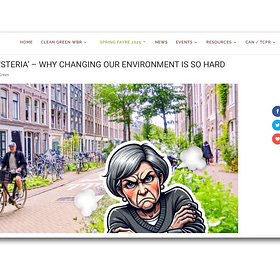 Why changing our street environment is so hard