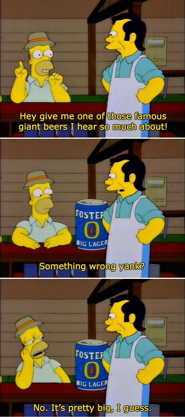 Something wrong, yank? : r/TheSimpsons Something wrong, yank? : r/TheSimpsons