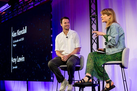 A series of photos from the ARIA Summit, showing various speakers on stage, some with slides in the background. 