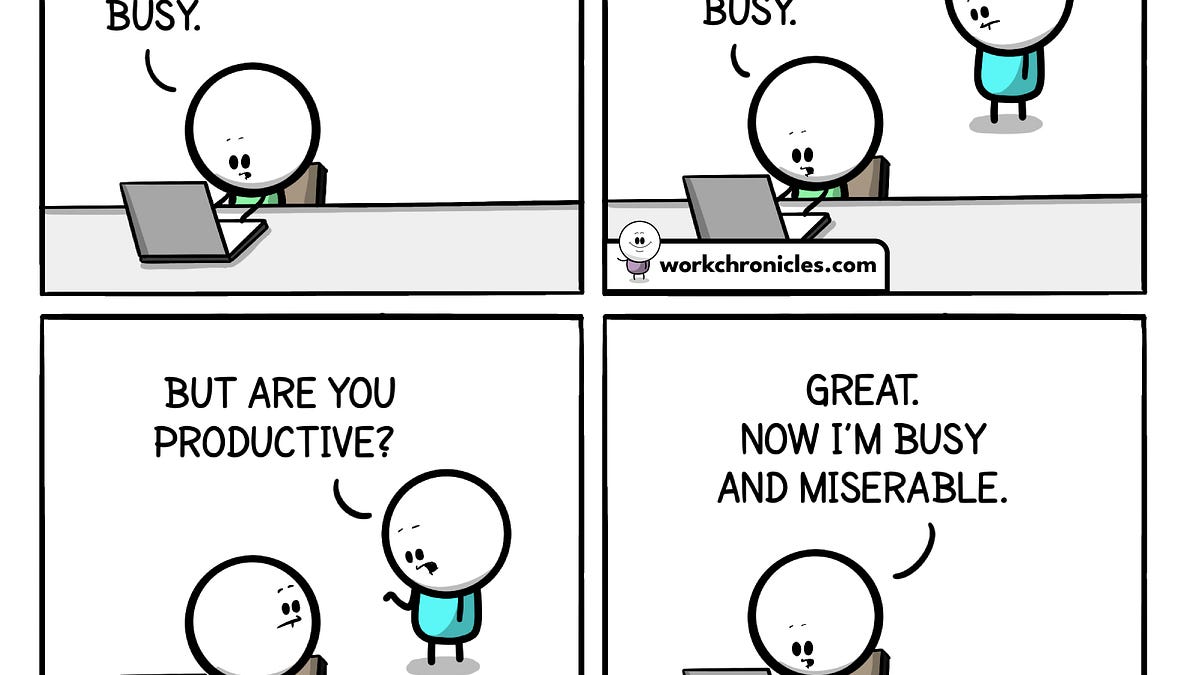 (comic) I'm so busy