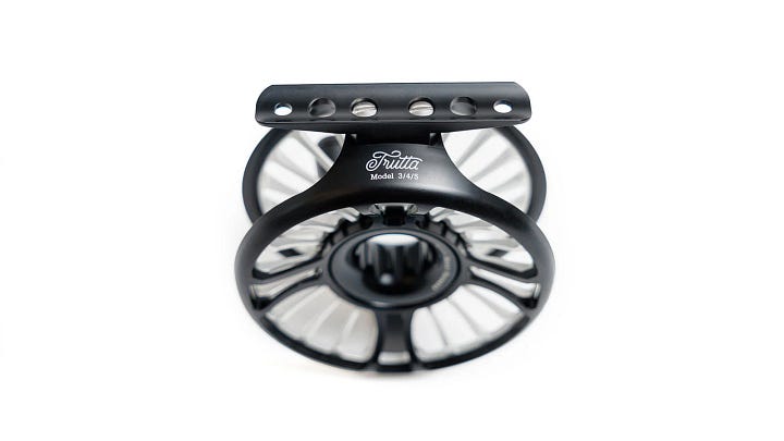 Epic Trutta Model 3/4/5 Hubless fly reel in four colours