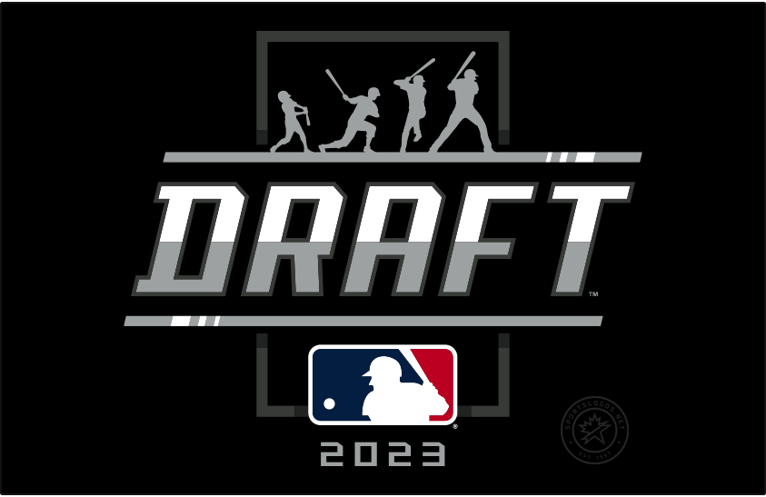 MLB Draft Logo - Primary Dark Logo - Major League Baseball ...