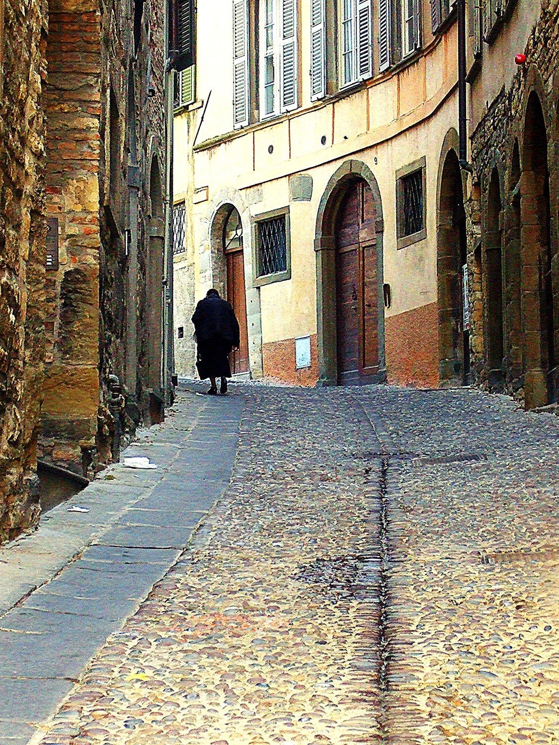 woman in Bergamo