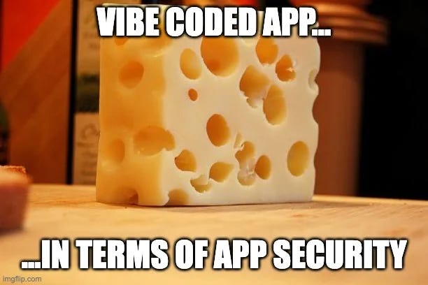 Vibe Coded Swiss Cheese