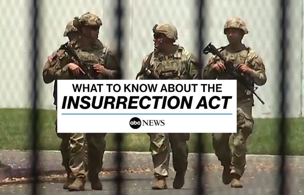 What to know about the Insurrection Act
