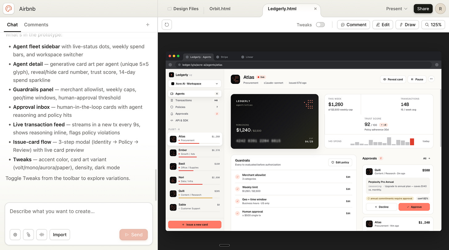 Cùng một prompt, nhưng với file md. của Airbnb.