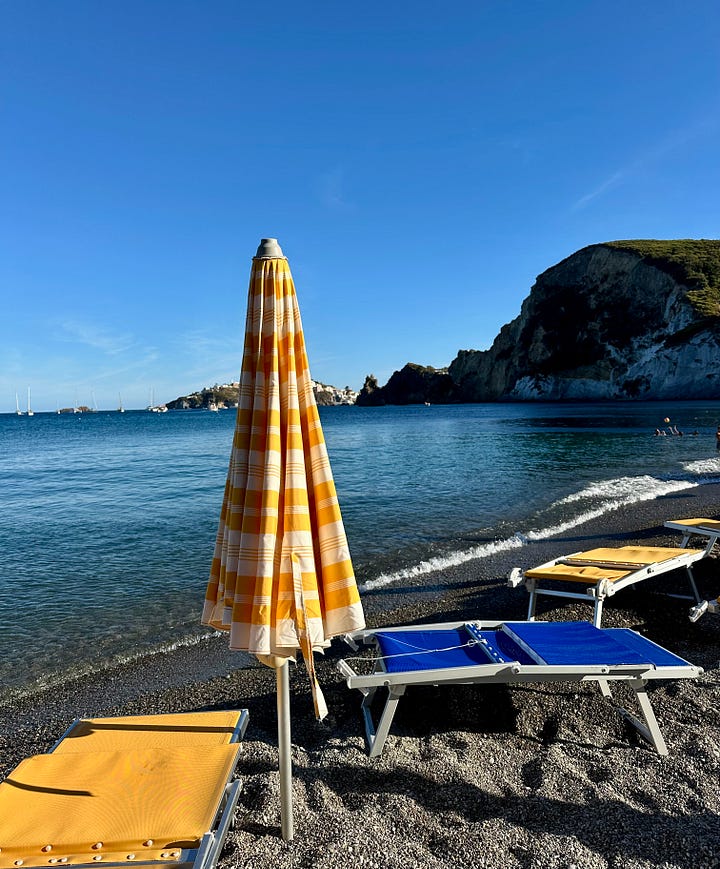 Late summer in Ponza, Rome and Venice