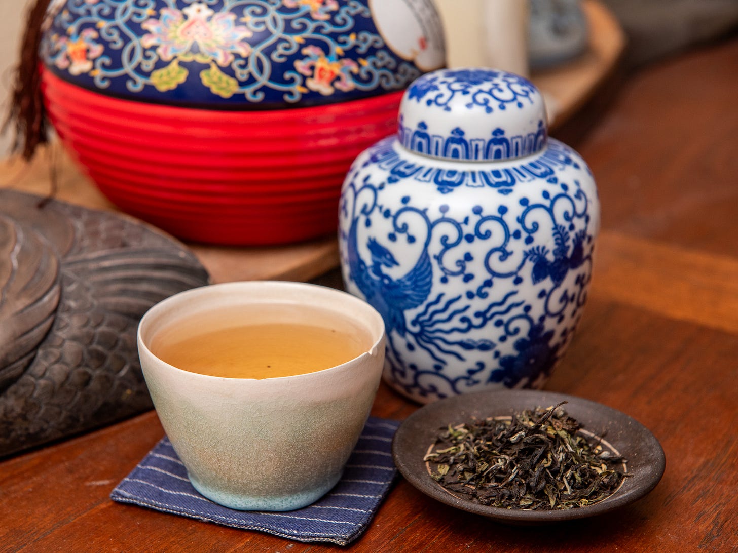 ID: Calamansi scented Darjeeling first flush tea