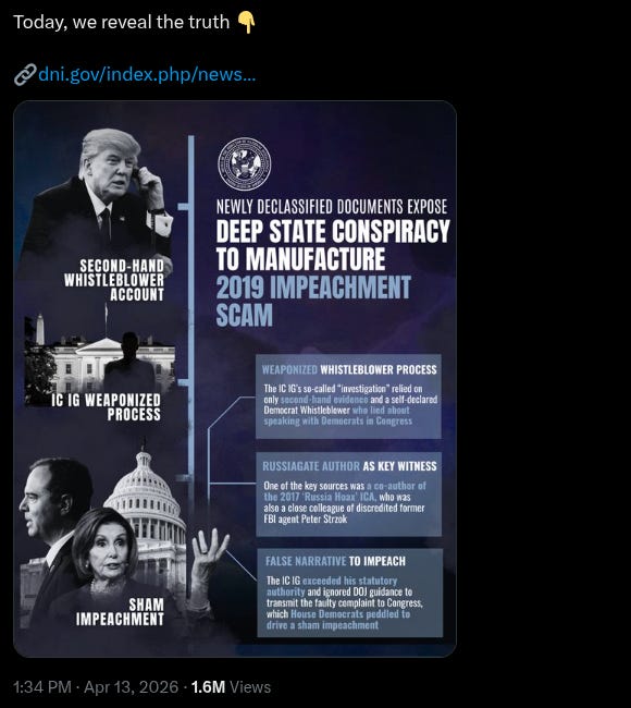 EXPLOSIVE MEMO LEAK EXPOSES FLAWS IN IMPEACHMENT CASE | ADDENDUM