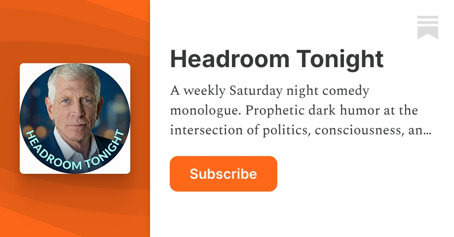 Mark Stack Headroom Tonight | Mark Kennth Roach | Substack