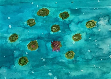 Ketamine floating