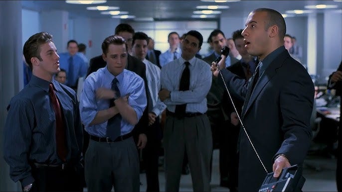 Boiler Room Prospecting Scene - Vin Diesel Closing - YouTube