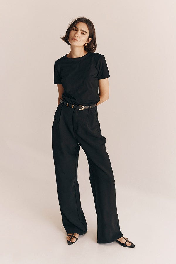 ROWAN BLACK PANT | Dissh