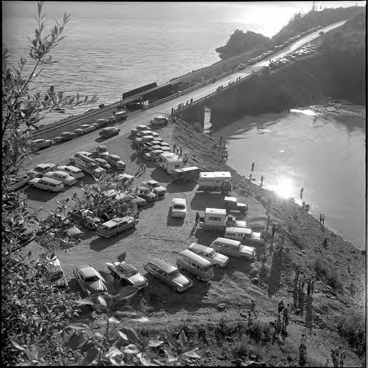 Bird Creek along the Seward Highway in Alaska. Bird Creek along the Seward Highway in Alaska.