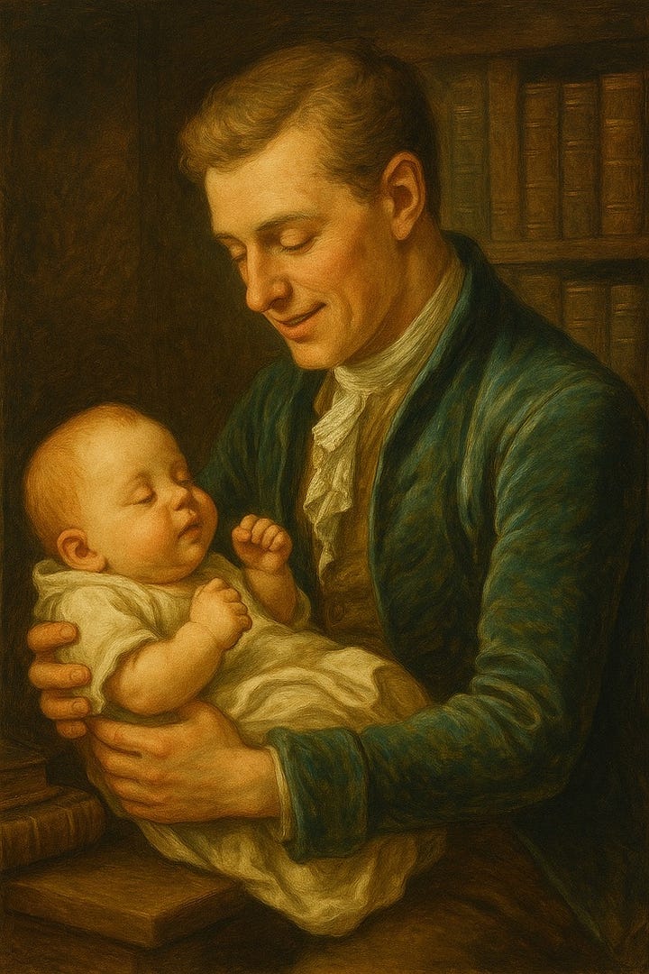 William Zimmerman IV & son, 1961