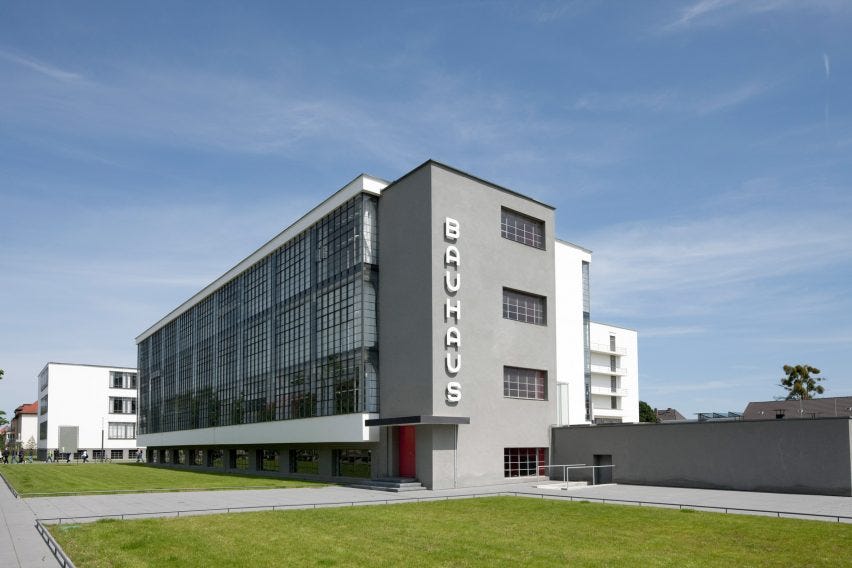 Bauhaus School Dessau by Walter Gropius Bauhaus School Dessau by Walter Gropius