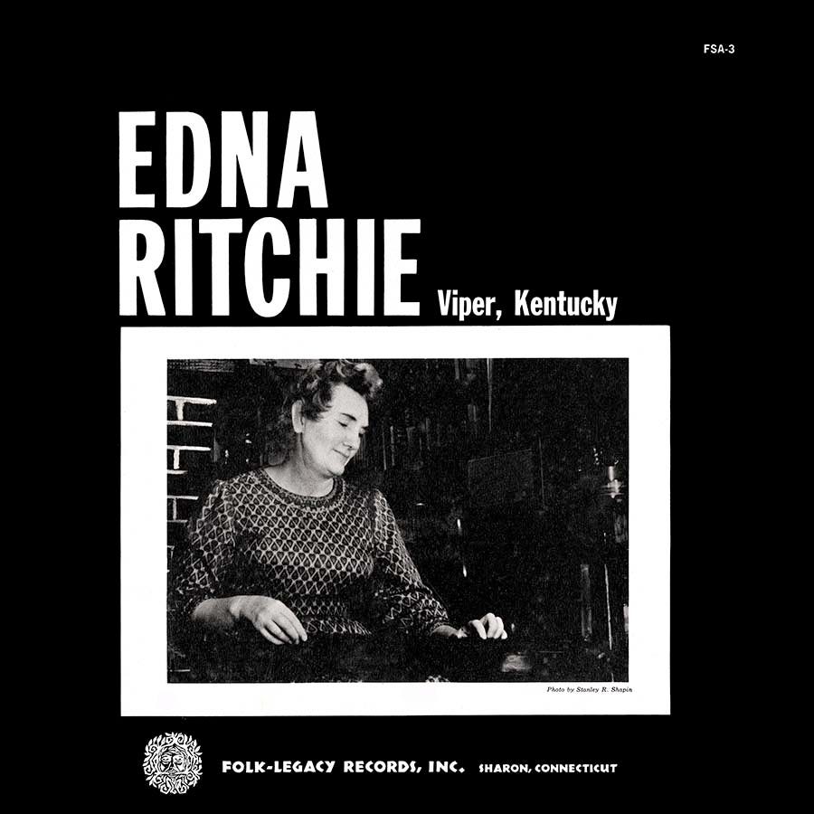 Edna Ritchie of Viper, Kentucky, LP artwork