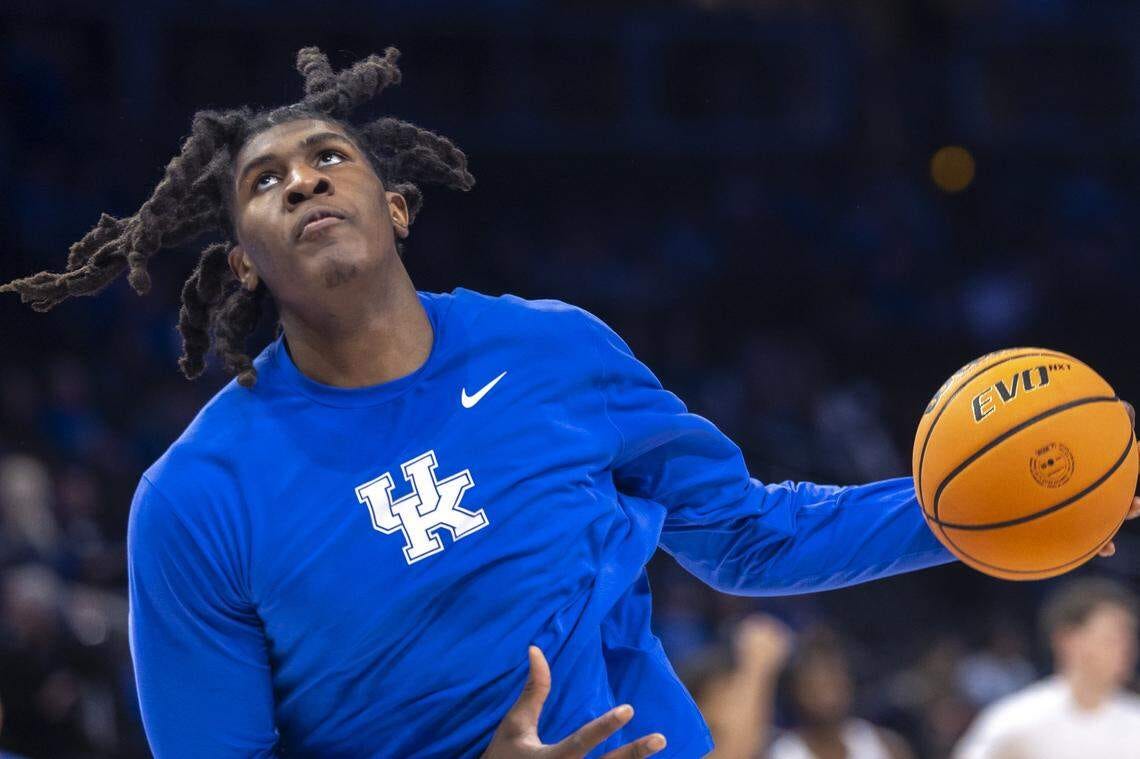 Kentucky's Jayden Quaintance will not play against Tennessee on Saturday -  Yahoo Sports