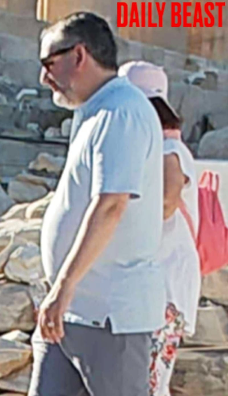 Ted Cruz was in Athens on Saturday while rescuers were searching for flood victims in Texas. Ted Cruz was in Athens on Saturday while rescuers were searching for flood victims in Texas.