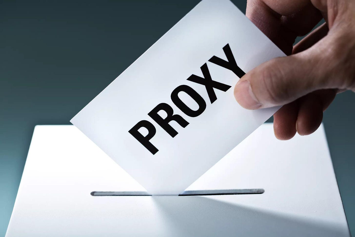 Proxy designation: A guide to board meeting proxies Proxy designation: A guide to board meeting proxies