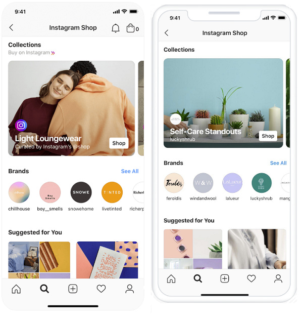 Instagram Shop in Explore Instagram Shop in Explore