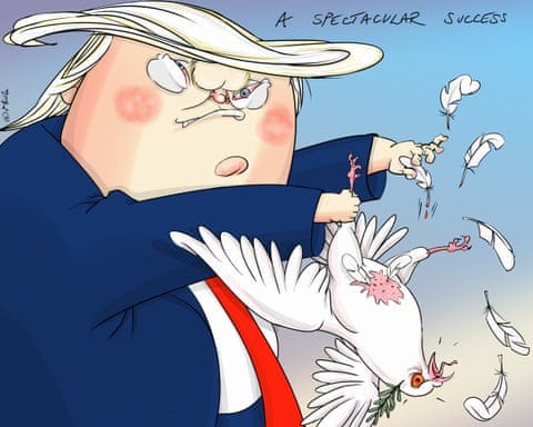 Nicola Jennings on Trump's 'spectacular success' with US strikes on Iran –  cartoon | Nicola Jennings | The Guardian