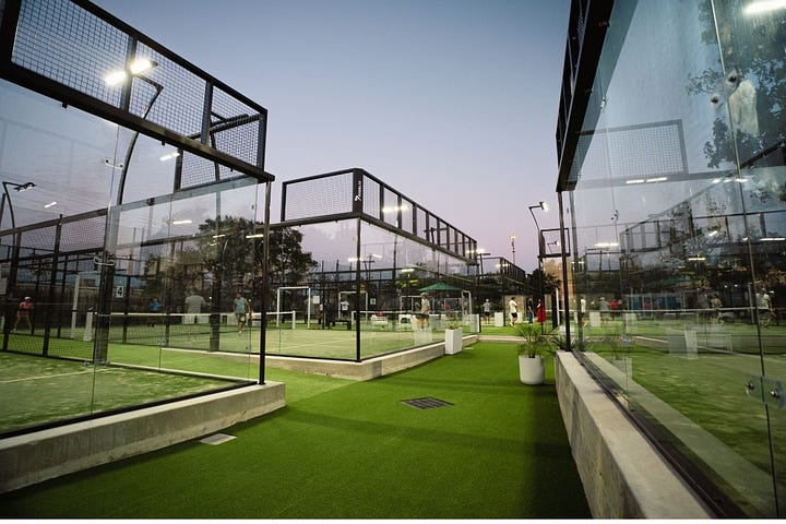 Padel clubs in California and Texas