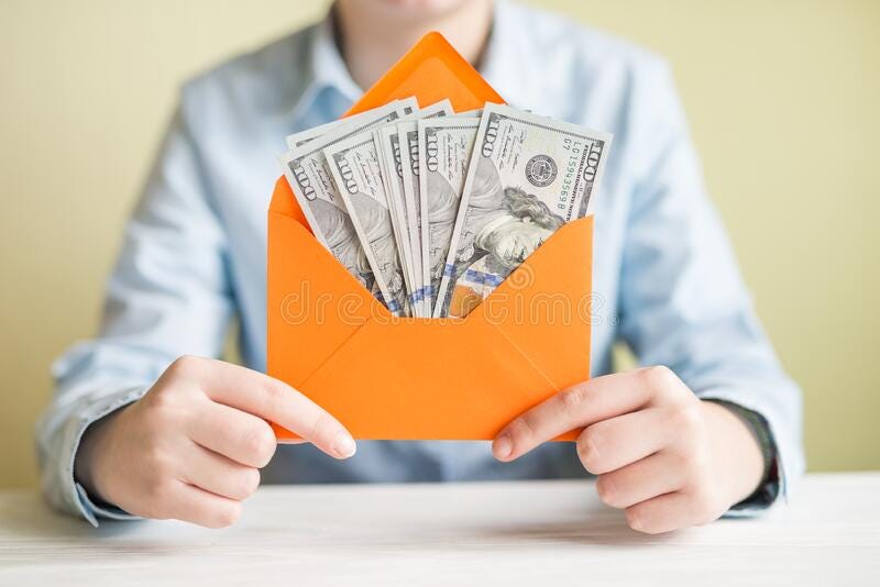 236 Woman Holding Envelope Cash Photos - Free & Royalty-Free Stock Photos  from Dreamstime