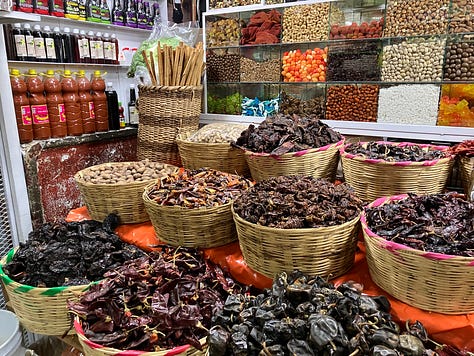 Images of markets in Oaxaca