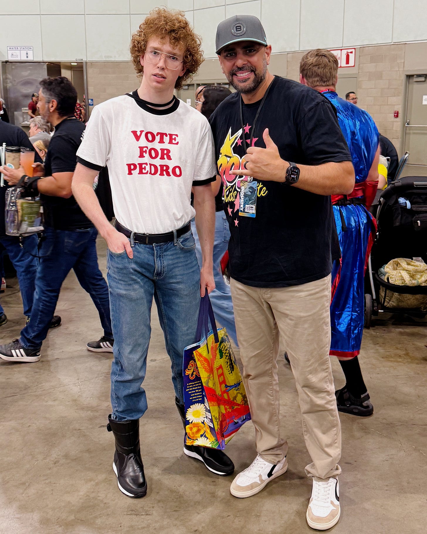 John Toma (That 80s Dude) with Napoleon Dynamite at Los Angeles Comic Con 2025 | Nostalgia Nation