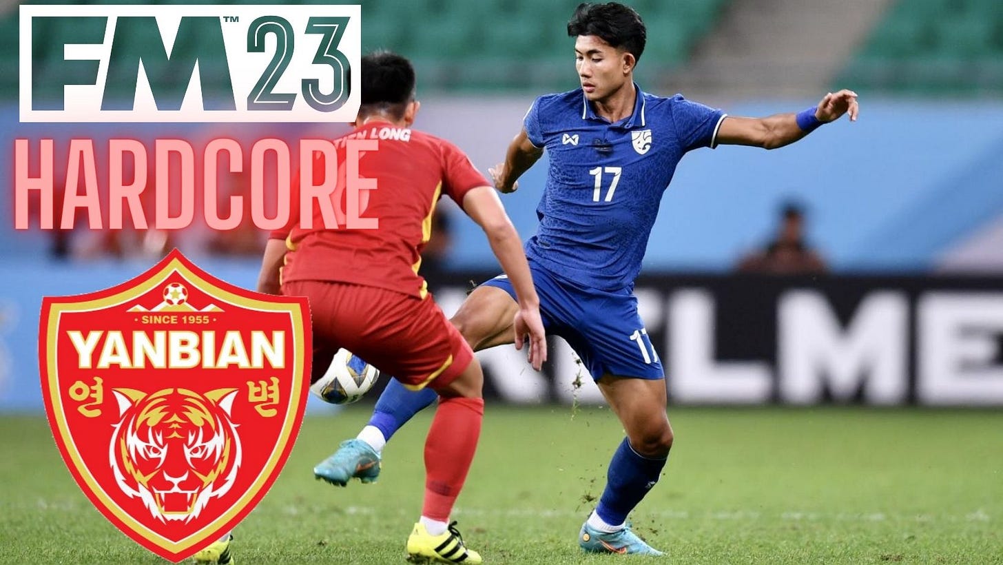 Football Manager 2023 Yanbian Hardcore