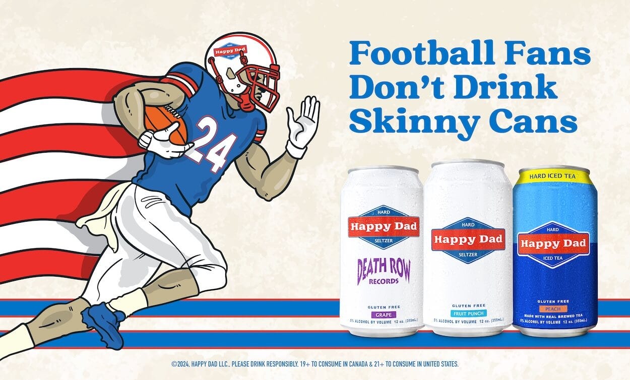 Delicious & Easy-to-Drink | Happy Dad Hard Seltzer & Tea