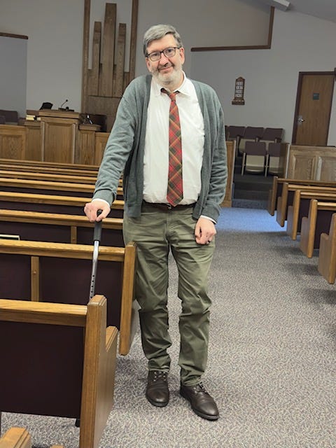 a photo of change in church