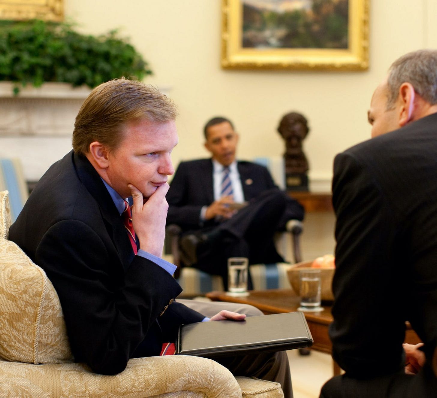 Jim Messina in Oval Office Jim Messina in Oval Office